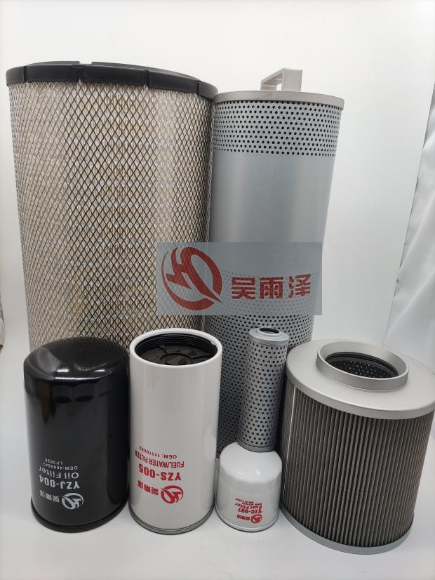 吴雨泽适用徐工XE210B/215C/230C/260C/265C全车滤芯机柴滤空滤液