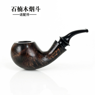 礼物送长辈光面苹果YADOCAN 河豚男士 进口石楠木烟斗精品烟具经典