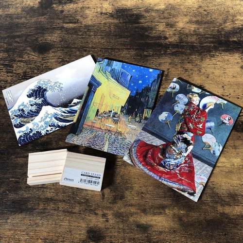 日本penon浮世绘立体明信片