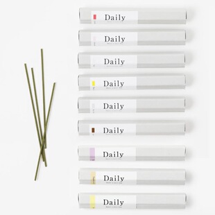 日本Daily淡路岛手工线香室内舒缓净化安神助眠组合装