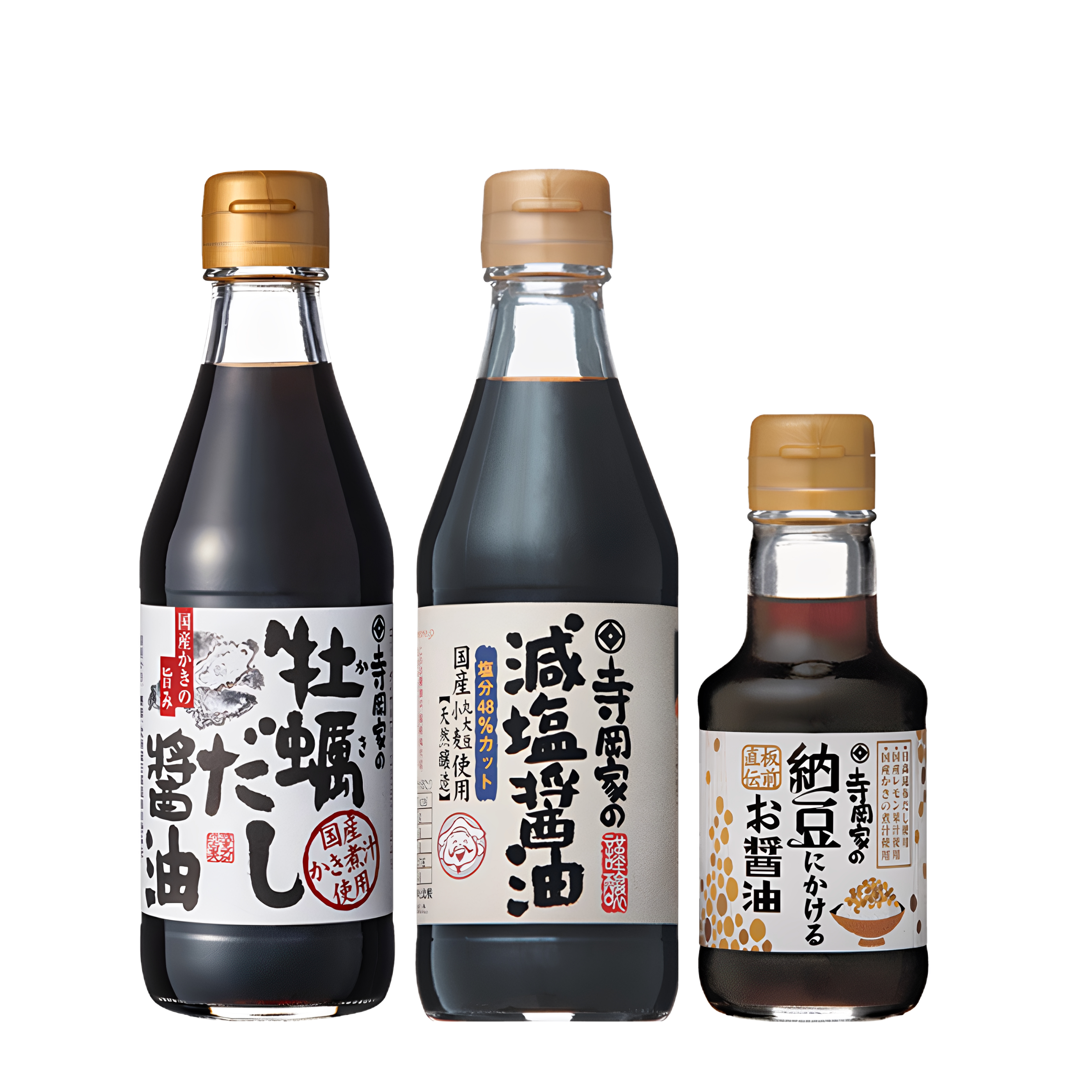 日本寺冈家 全系列酱油 鸡蛋拌饭/寿喜烧/柚子/寿司刺身 有机酱油
