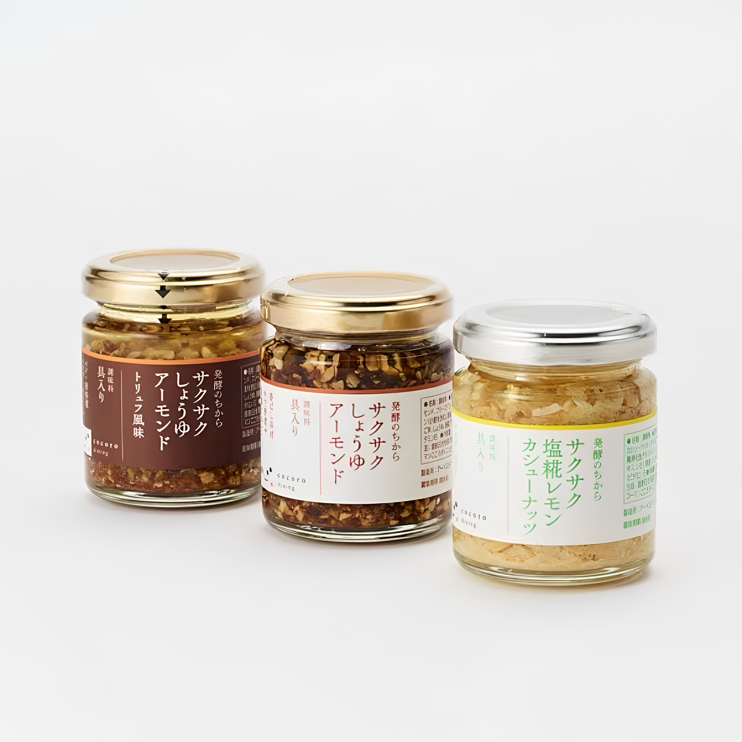 日本 Kikkoman 脆皮酱油杏仁万能拌饭料 蔬菜和豆腐的顶料
