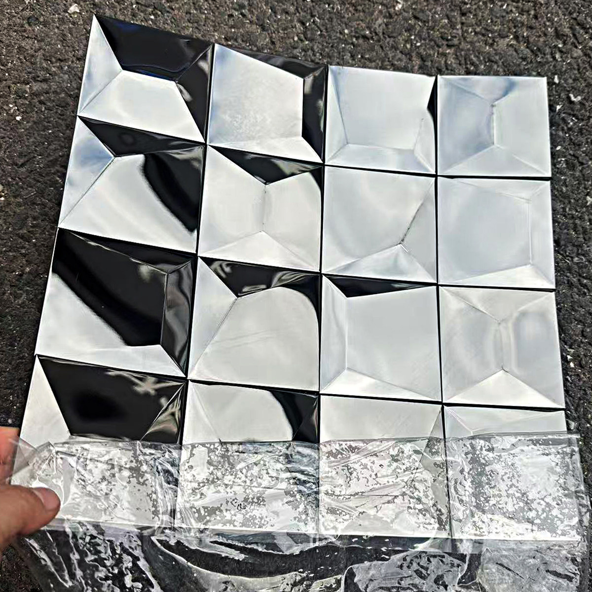 不锈钢金属马赛克瓷砖