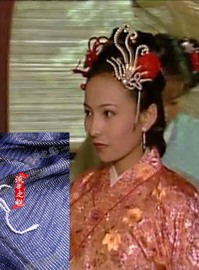 红楼梦仿珍珠汉服古装头饰凤钗