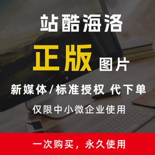 站酷海洛正版图片素材正版新媒体授权标准授权单张代下单