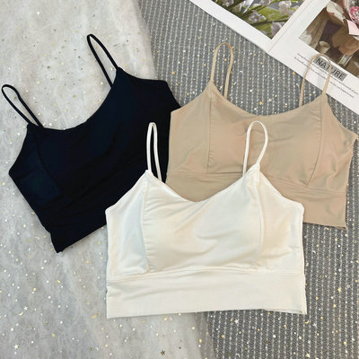 枫之欣无痕凉感固定一体杯抹胸