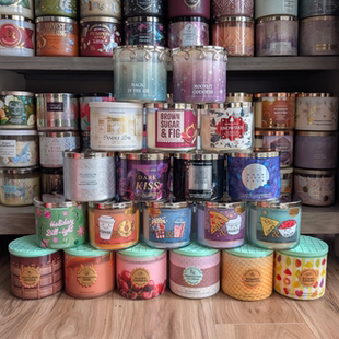 Bath & Body Works 美国BBW三芯蜡烛大杯精油香薰蜡烛 411g