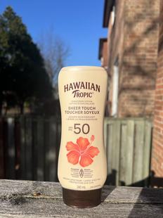 国内发现货加拿大版 Hawaiian Tropic夏威夷清爽防晒霜50+
