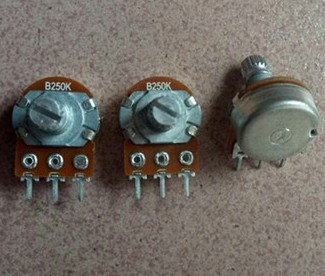 〖昇發电子〗WH148 单联电位器 B 250k B250K 三脚 短柄 轴长15MM