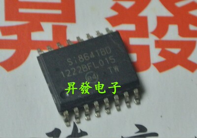 〖昇發电子〗SI8641BD-B-ISR SI8641 SOIC-16 SILICON 数字隔离器