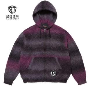 Supreme 24FW HYSTERIC GLAMOUR联名 Mohair Zip 马海毛拉链夹克