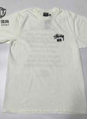 正品 Stussy 25FW WALES BONNER联名 Ocean Song Tee背后标语短袖