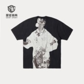 Stussy 短袖 25FW Tee 正品 巴黎海报 Paris 人物 T恤