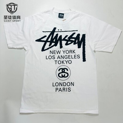 StussyWorldTour巡游短袖