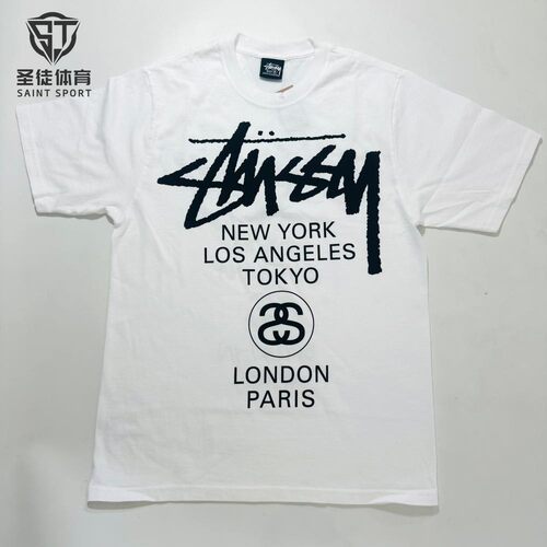 StussyWorldTour巡游短袖