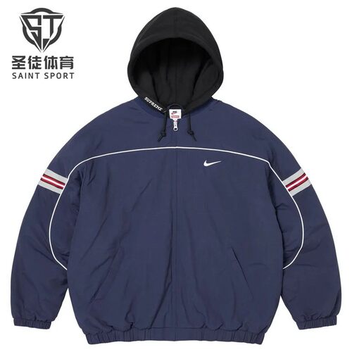 SupremeNike尼龙运动夹克