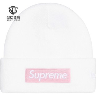 正品 Supreme 25FW Box Logo Beanei 经典刺绣Bogo 毛线冷帽