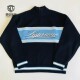 Sweater 正品 胸前花体Logo半拉链毛衣 Script Half Supreme 25FW