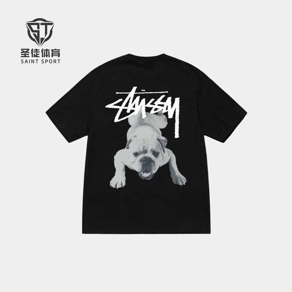 StussyStockDog小狗短袖