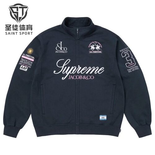 SupremeJacob&Co联名拉链卫衣