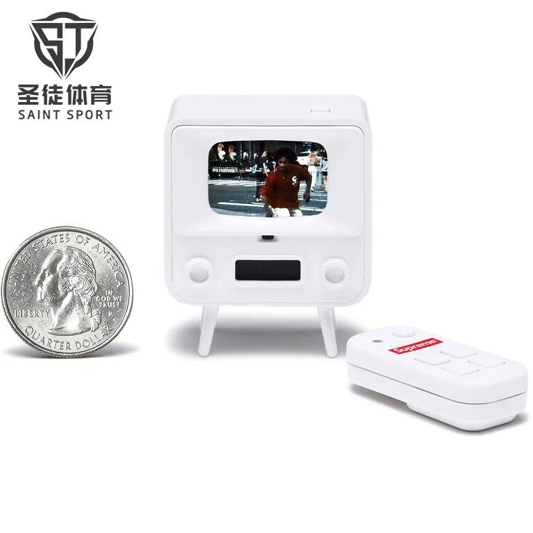 现货正品 Supreme 26SS Tiny TV 迷你 小电视机 潮流玩具
