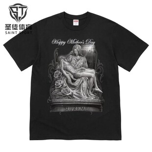  Supreme 26FW Tear Tee 圣母雕塑 眼泪 短袖T恤