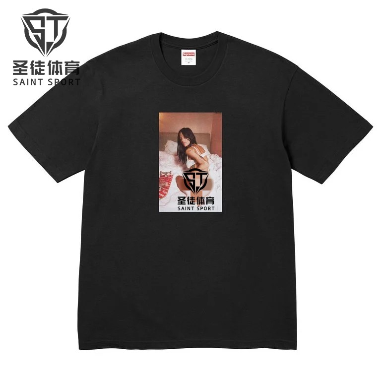 SupremeLarry艺术家人物短袖图片
