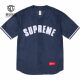 Mesh Baseball Jersey 现货正品 棒球短袖 24SS 胸前Logo Supreme