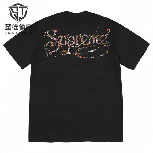 SupremeGems宝石字母Logo短袖