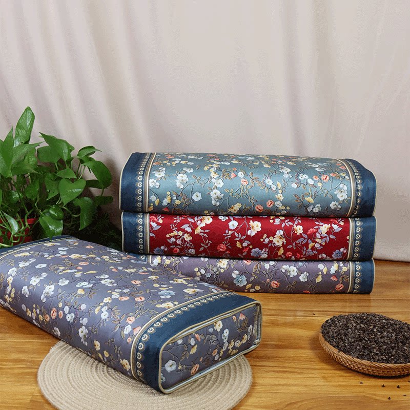 荞麦枕头成人中式传统宫廷枕全荞麦壳枕芯护颈椎薰衣草老年人助眠