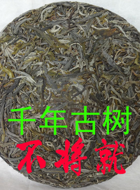 千载逢春2019气韵古树 明前生毛茶制作 条索壮实 1芽2叶主料BIN下