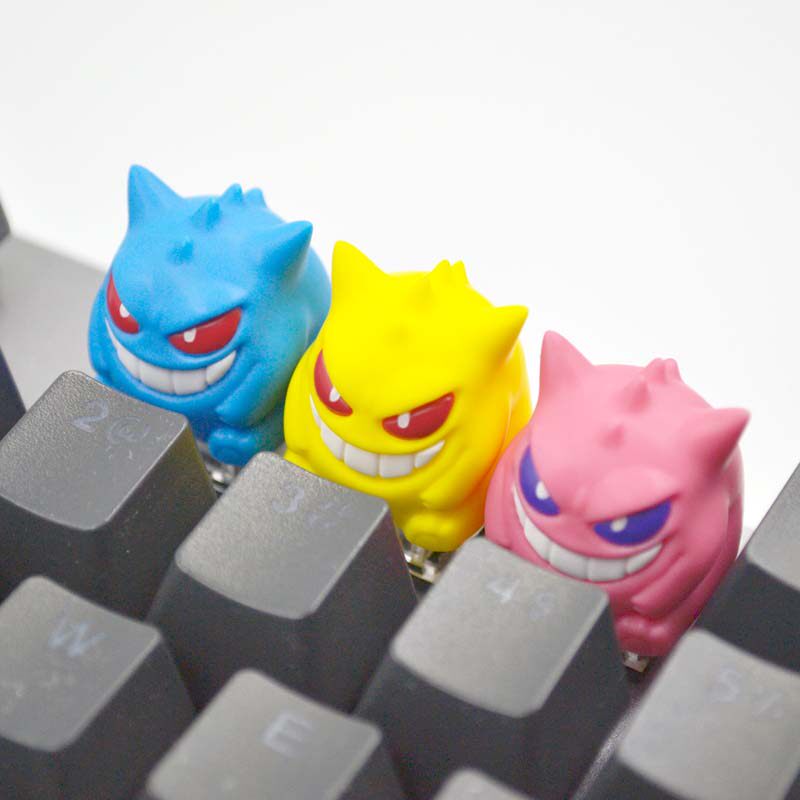 안녕하세요 GENGAR 키캡 베이비 크로스축 범용 기계식 키보드 키캡 맞춤형 선물 키캡