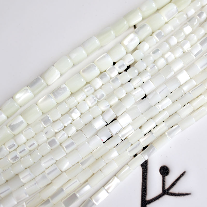 碟贝配珠贝壳长短管珠天然