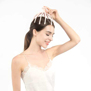 达贺头部按摩器脑部按摩仪轻松头皮按摩仪八爪鱼头部按摩梳1815