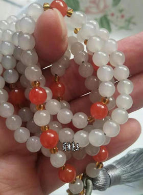 老坑男女款串珠天然和田玉