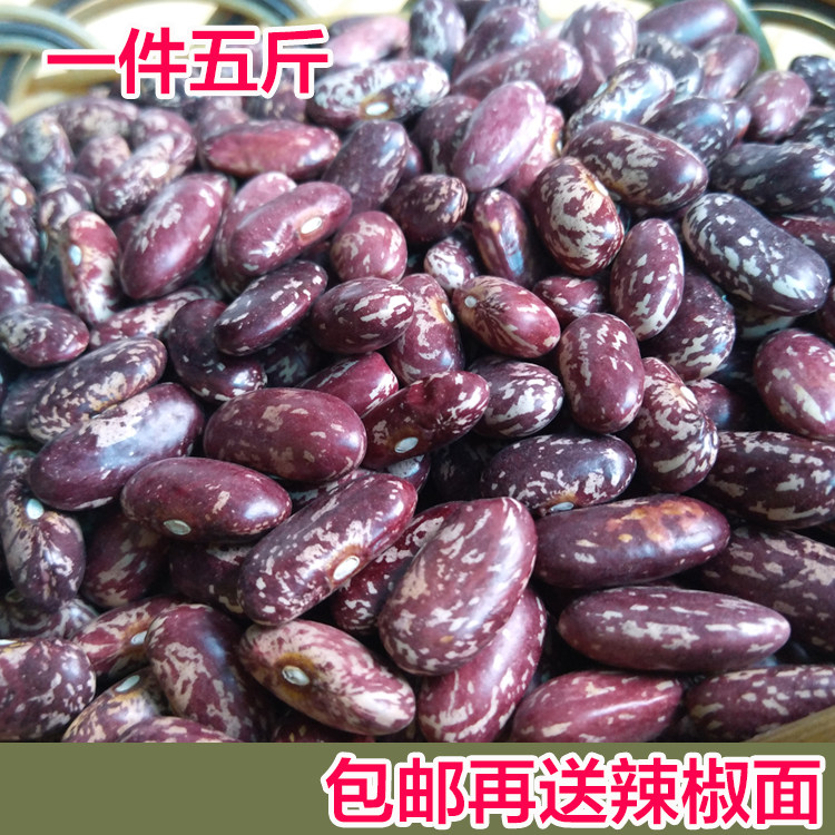 花豆贵州特产5斤毕节四季豆酸菜豆米火锅豆子农家自种花芸豆包邮