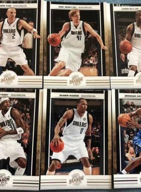 NBA球星卡0910 SEASON元年小牛火箭马刺黄蜂灰熊队及单卡47-74号