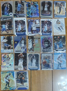NBA球星卡 凯文加内特 帕尼尼公司出 森林狼队 Kevin garnett专集