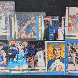 上镜系列NBA球星卡(23-24年)1-50号厚卡约基奇欧文保罗爱德华兹