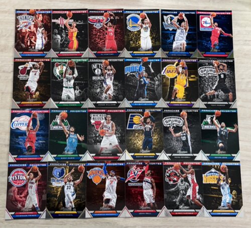 2012-13 荣耀prestige 队徽特卡全套及单卡 篮球NBA球星卡 帕尼尼