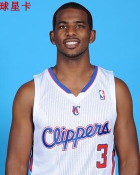 nba球星卡 帕尼尼 快船队 克里斯保罗 chris paul 普特限量实物卡