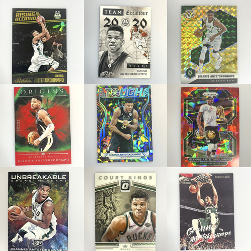 字母哥球星卡专集（500多种）nba篮球折射 限量正版 帕尼尼 topps