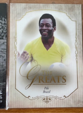 足球球星卡 帕尼尼 福特拉 巴西队 球王 贝利 PELE 专集普卡特卡