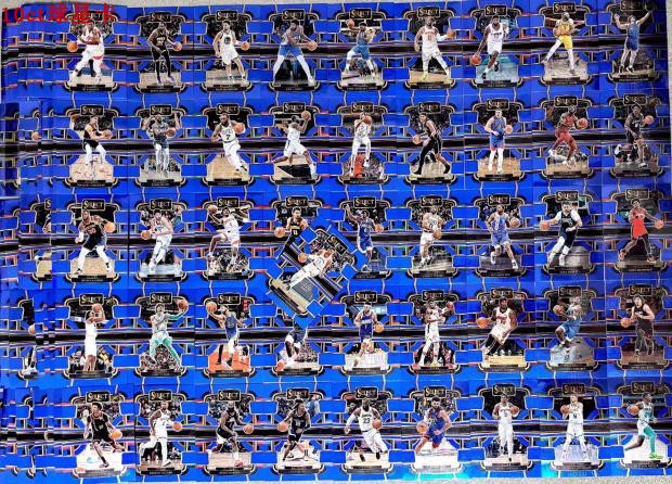 NBA球星卡 帕尼尼 2023-24 select 系列 蓝版普卡 全套66张及单卡