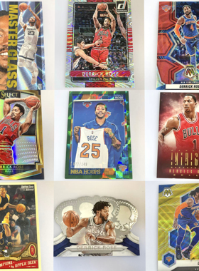 罗斯球星卡专集（200种） 正版NBA球星卡限量 ROSE 帕尼尼 topps