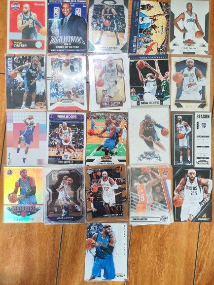 nba球星卡 帕尼尼公司出品 文森卡特 文斯卡特 vince carter 专集