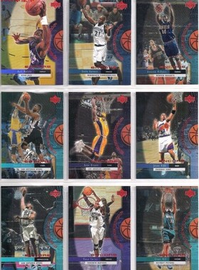 NBA球星卡 1999-00 UPPER DECK ENCORE系列Jamboree 扣篮特卡补齐