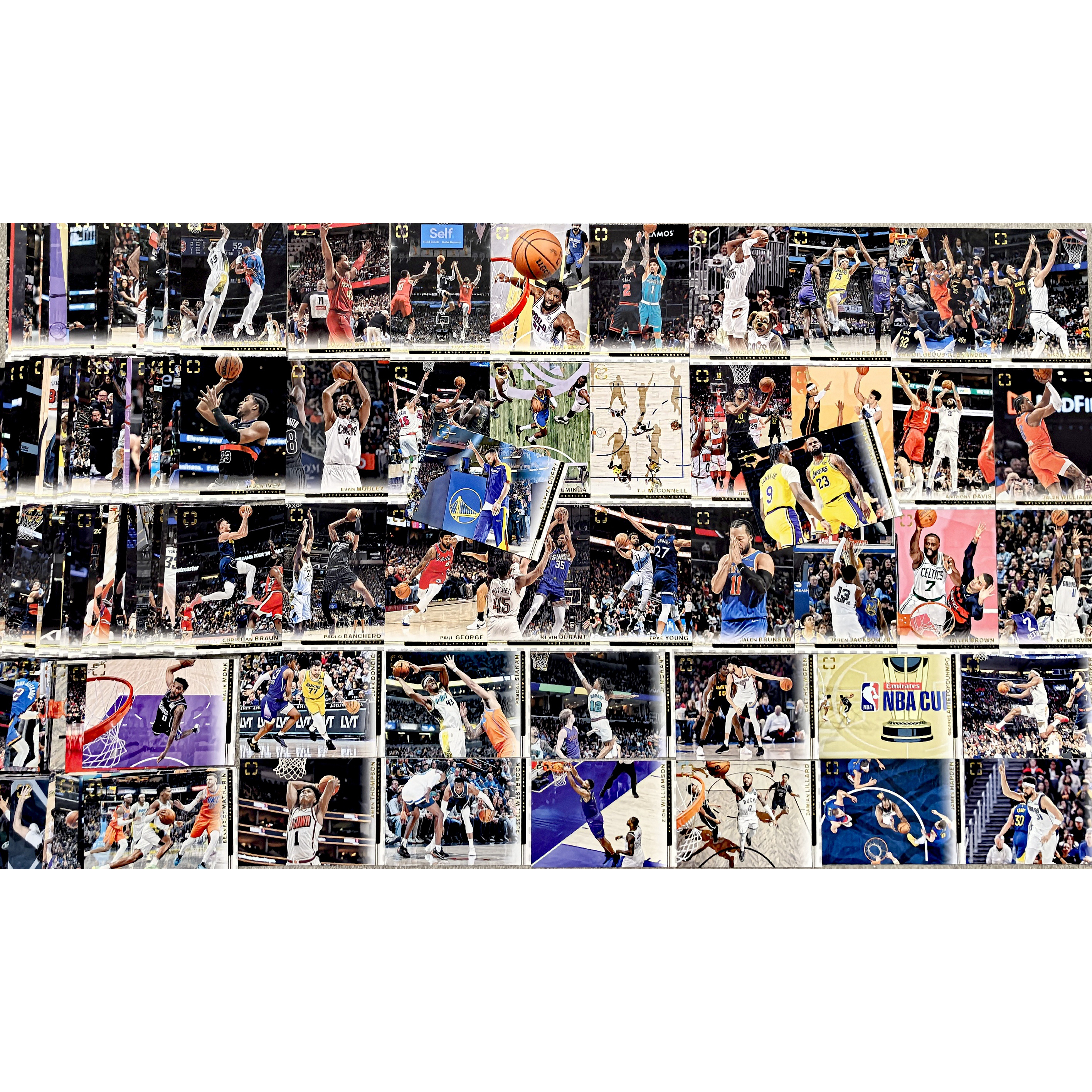 上镜系列篮球球星卡（24-25年）高端厚卡 超帅 正版帕尼尼 全套