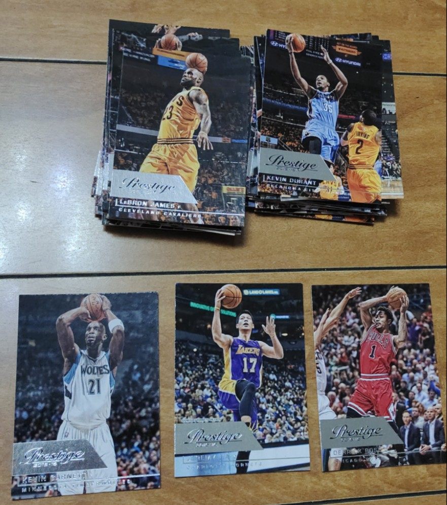 nba球星卡 帕尼尼出品 2015-16 荣耀prestige系列普卡 詹姆斯罗斯