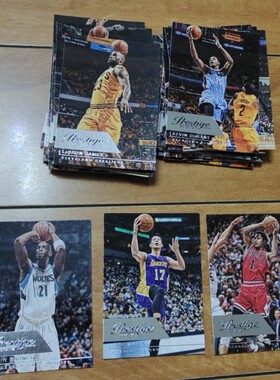 nba球星卡 帕尼尼出品 2015-16 荣耀prestige系列普卡 詹姆斯罗斯